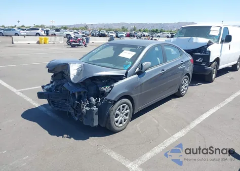 2012 Hyundai Accent Gls из США, поврежденный, VIN KMHCT4AE4CU219669